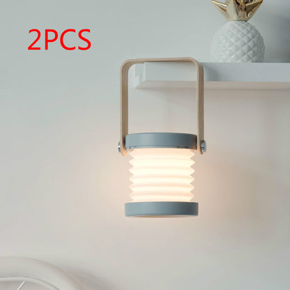 Foldable USB Rechargeable LED Night Lamp – Dimmable & Portable