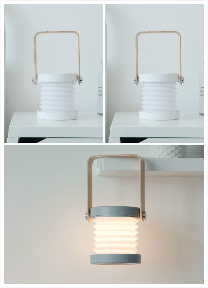 Foldable USB Rechargeable LED Night Lamp – Dimmable & Portable