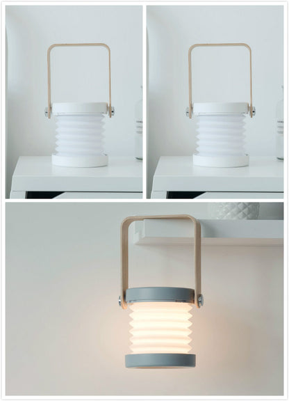 Foldable USB Rechargeable LED Night Lamp – Dimmable & Portable