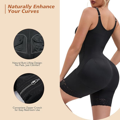 Fajas Colombianas Postpartum Shapewear – Tummy Control Butt Lifter Body Shaper