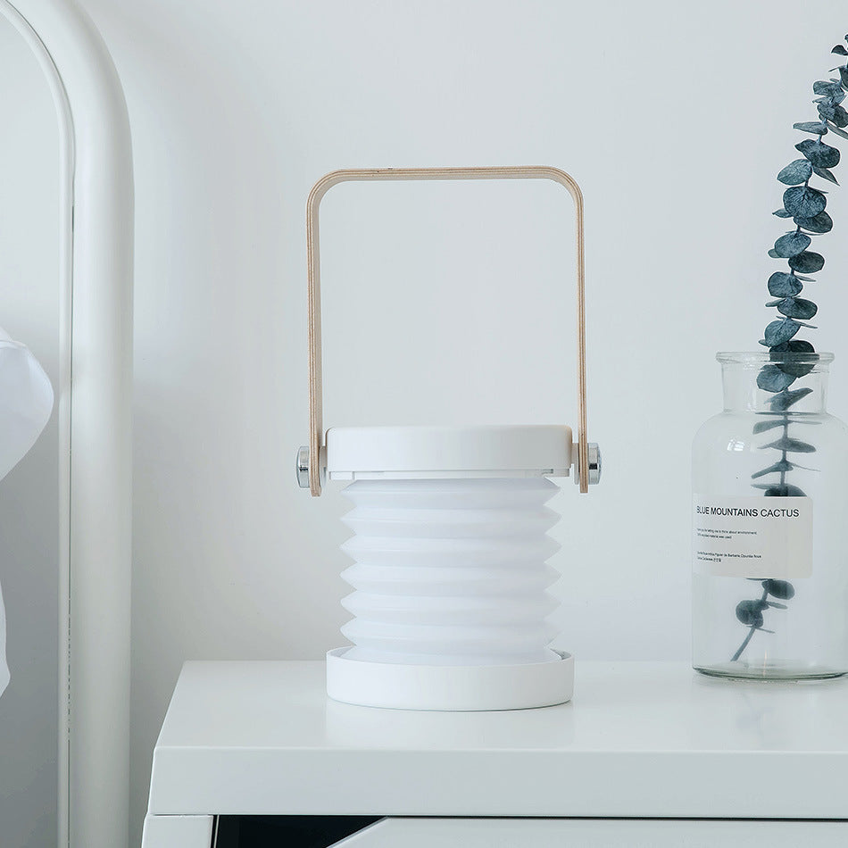 Foldable USB Rechargeable LED Night Lamp – Dimmable & Portable