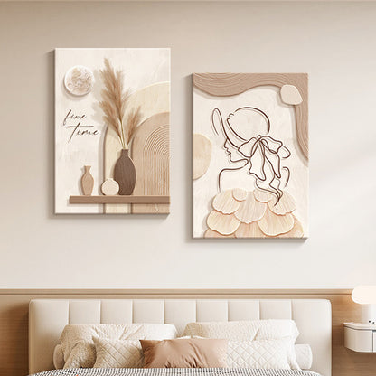Abstract Line Art Decorative Wall Painting