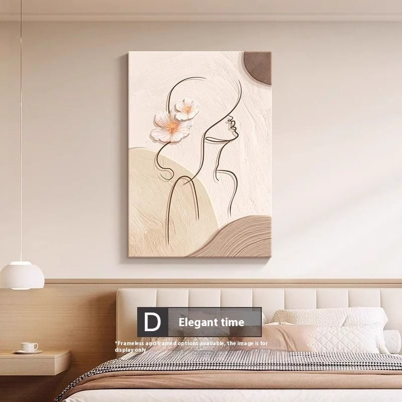 Abstract Line Art Decorative Wall Painting