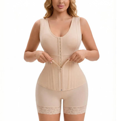 Overbust Full Body Shapewear – Tummy Control & Butt Lifter Compression Garment