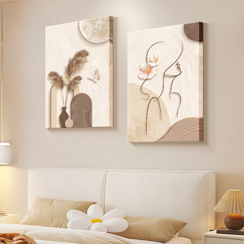 Abstract Line Art Decorative Wall Painting