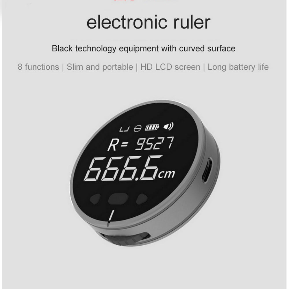 Digital LCD Tape Measure – Electronic Measuring Ruler